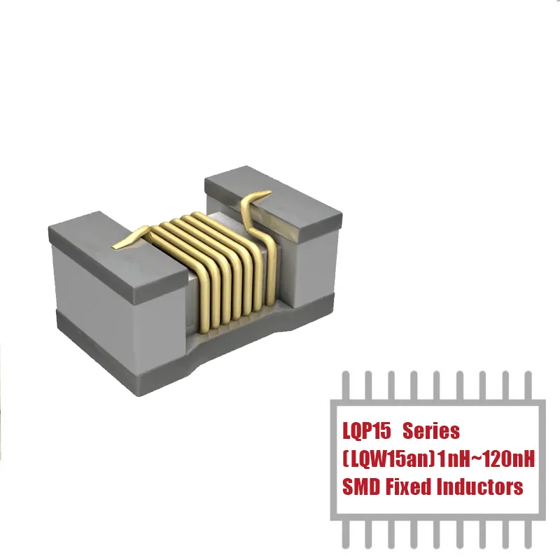 

MY GROUP ASIA 100PCS LQW15 Series (LQW15AN) 1.3nH- 120nH 0402 SMD неподвижный чип катушки с фиксированной индукцией проволочной обмотки IND