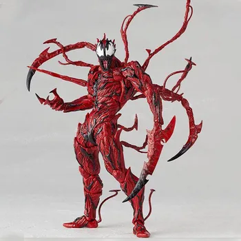 

16cm Red Venom Action Figures Movable Joints Colection Marvel in Movie The Amazing SpiderMan BJD Spiderman Villain Anime Models