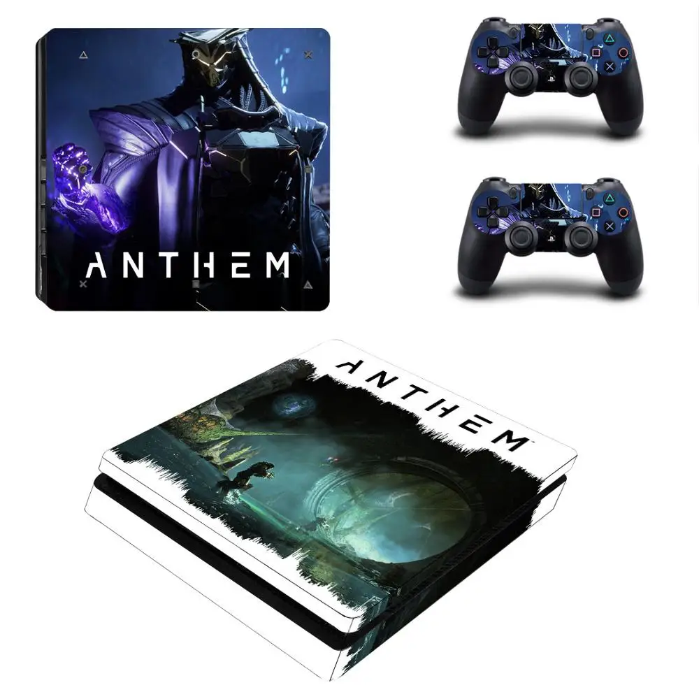 YSP4S-3268 Игровой гимн PS4 Slim sticker s Play station 4 кожи наклейки для playstation 4 PS4 Slim консоли и контроллера Скины Виниловые - Цвет: YSP4S-3268