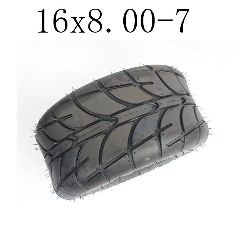 Горячая хорошая репутация 16x8. 00-7 ATV шин подходит для ATV 50CC, 90CC, 70CC, 110CC, 125CC наружная бескамерная шина