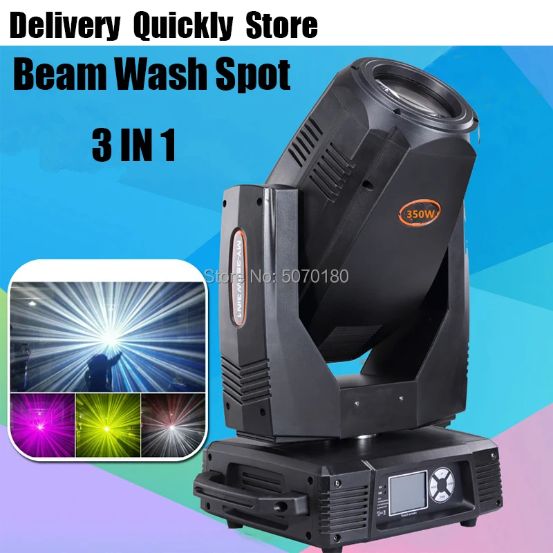 

Show time 3 IN 1 350W Moving Head Light Stage DJ Light Disco 3pcs Prism 2pcs Gobo Wheel Use For Stage Perferman Night Club KTV