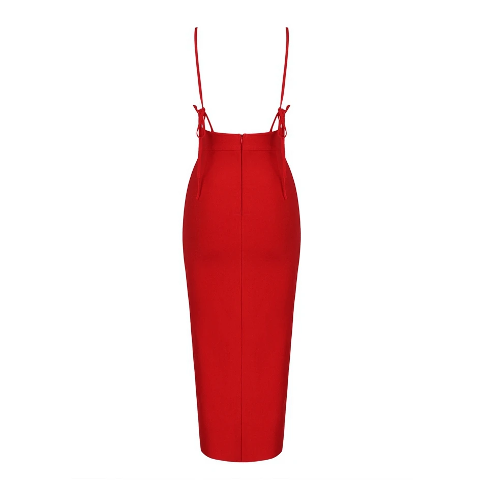 LEGER BABE, Осеннее Новое Женское Бандажное платье, красное, Vestidos, Клубная одежда, сексуальное, с разрезом, с открытой спиной, знаменитостей, облегающее, Клубное, вечернее платье