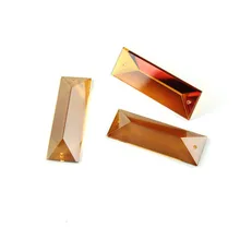 22x63 мм Хрустальная треугольная подвеска Разноцветные кристаллы части для люстры педанты хрустальной люстры