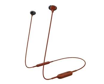 

Panasonic RP-NJ310BE-R headset and helmet earphones inside heard red