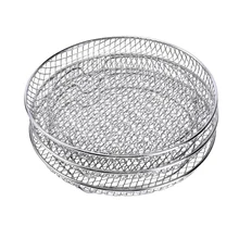 

Air Fryer Accessories Three Stackable Racks for Gowise Phillips USA Cozyna Ninja Air Fryer,Air Fryer Rack