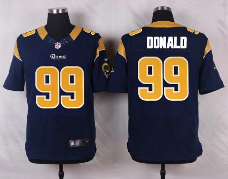 Stitiched, Los Angel Джаред Гофф, Eric, Todd garley II, Aaron Donald, Nick Foles Elite для мужчин rams Jersey - Цвет: COLOR AS PHOTO SHOWN