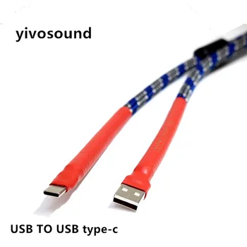 

yoosound DIY USB Type C Cable HiFi USB A To C Audio Data Cable For DAC Mobile Tablet