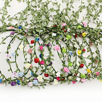 

40 Meters One Card Artificial Vine Leaf Wreath DIY Decoration Accessories Plant Greening Home Wall Garden Wedding Party Wreath