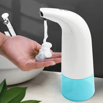 

Intelligent Liquid Soap Dispenser Automatic Touchless Induction Foam Infrared Sensor Hand Washing Bathroom Tools