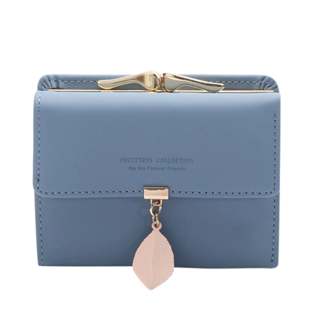 New Wallet Women Fashion Small Wallet Purse Female Magnetic Snap Money Bag Small Coin Pocket Credit Card Holder Bags 813