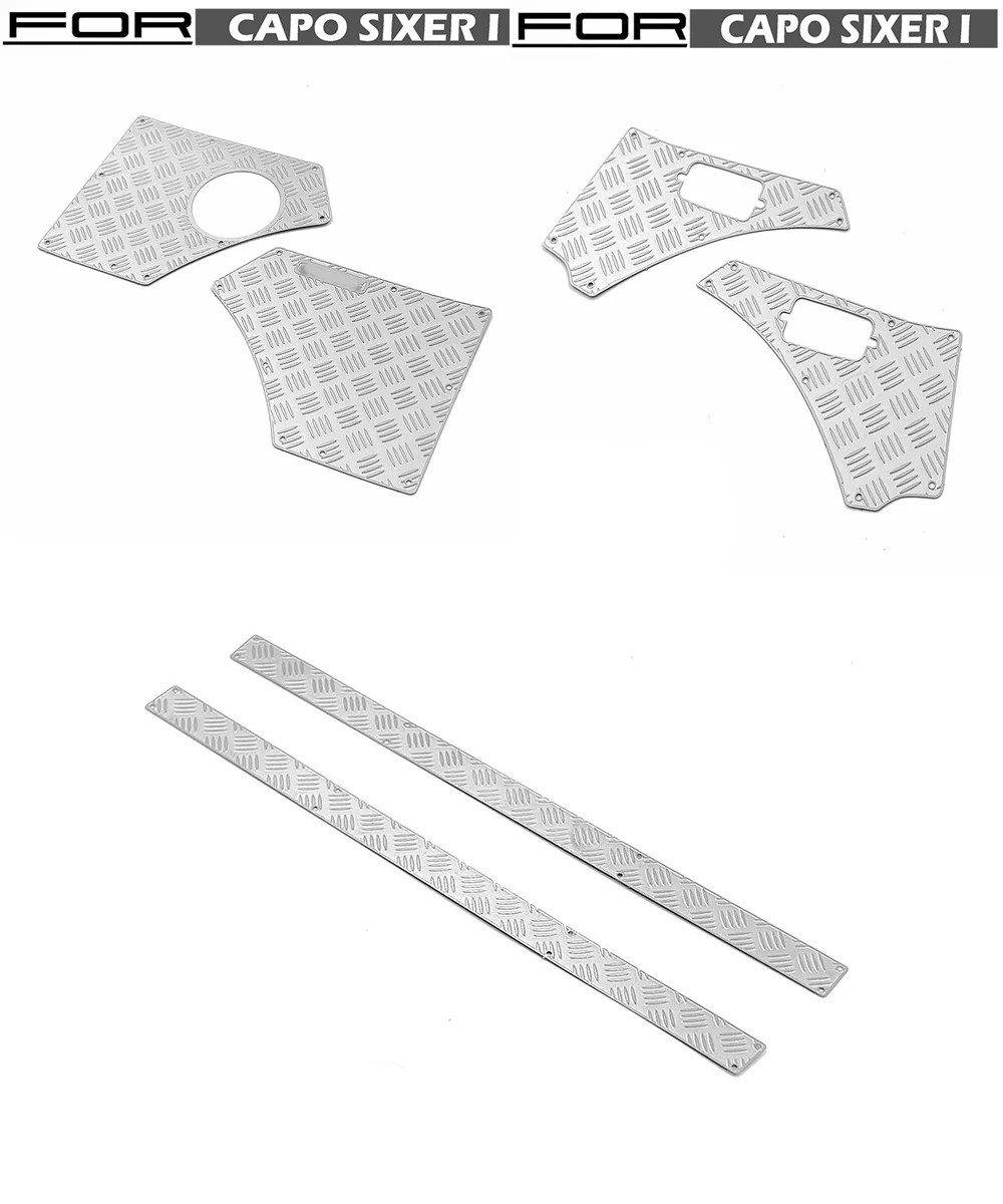 Металлическая скретч доска для 1/6 Capo Samurai Sixer1 части CCHANDparts RC автозапчасти|Детали и