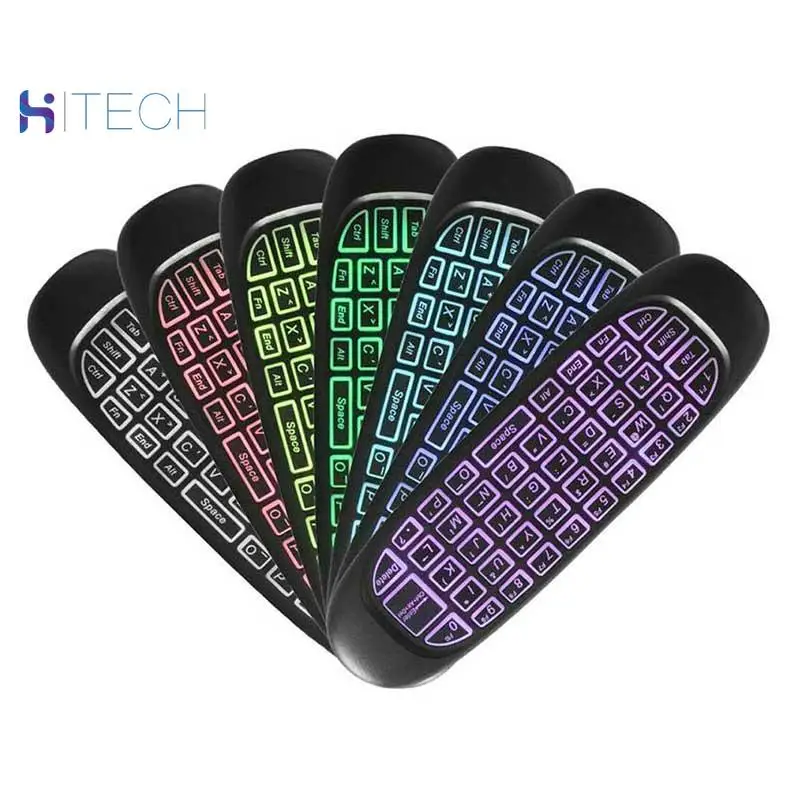 

C120 mini rechargeable keyboard axis gamepad remote control air mouse rechargeable wireless keyboard remote control TV computer