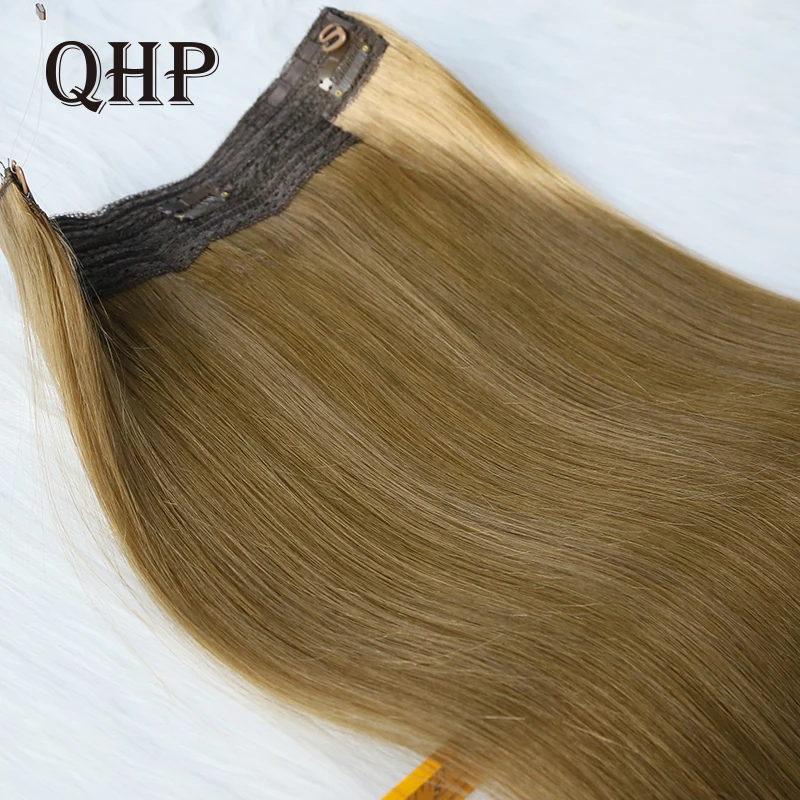 

Накладные человеческие волосы QHP, прямые, толстые, длинные, 18-24 дюйма, 30%