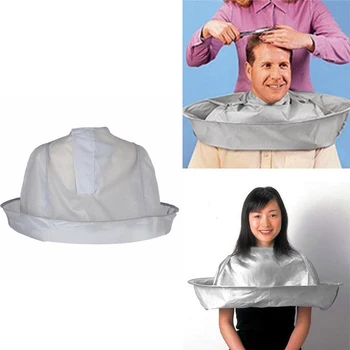 

1PC New Adult Foldable Salon Barber Hair Cutting Cloak Umbrella Home Hairdressing Cape Foldable Hair Cutting Cloak Umbrella Cape