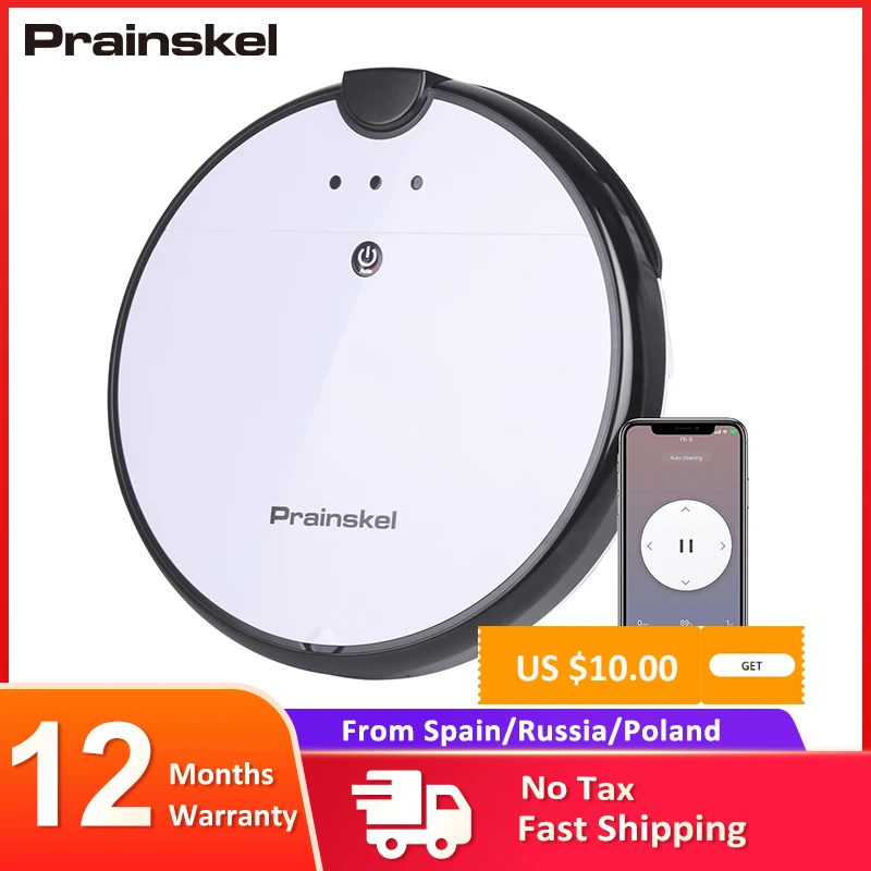 Prainskel F20 робот пылесос APP вакуумной очистки Беспроводной должен быть Powerful Suction
