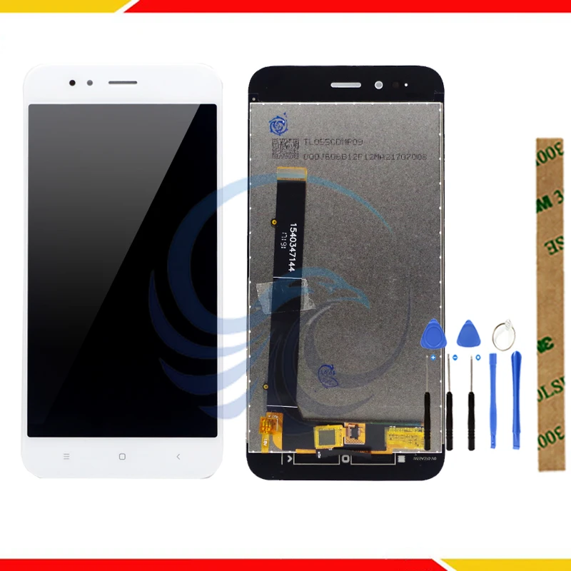 

100% Tested Touch Screen Sensor Panel For Xiaomi Mi A1 For Xiaomi Mi 5X A1 LCD Display With Touch Screen Complete Assembly