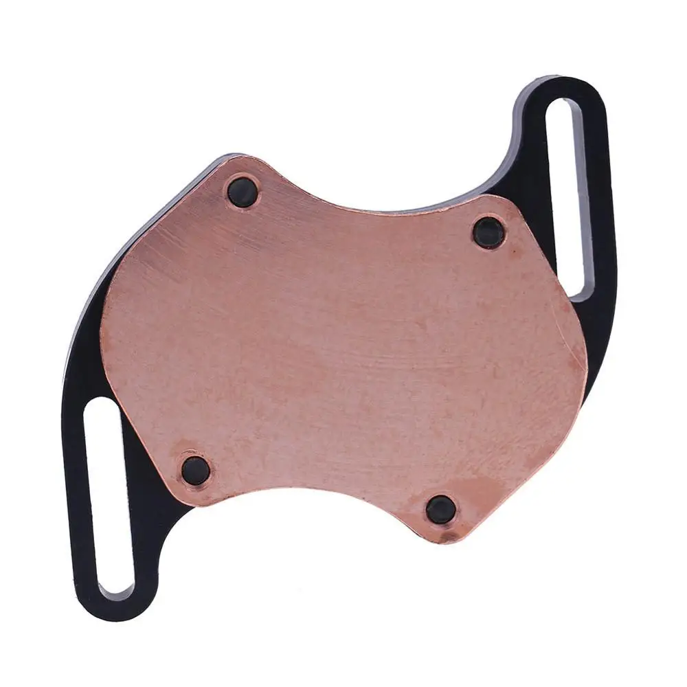 Северный и южный мост S Shape Waterblock G1/4 дюймовый медный упор 44 58 мм водяной блок с