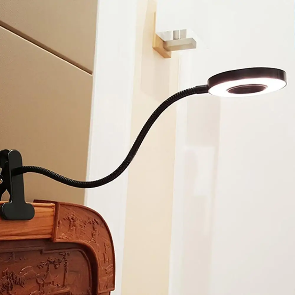 Tattoo Lamp Led Eye Protection Table Lamp Usb Dormitory Table Lamp Girl Reading Desk Lamp College Bedside Clip Table Lamp