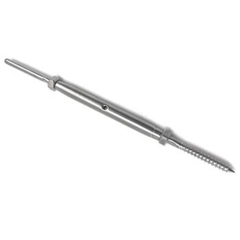 

T316 Stainless Steel Handheld Fastener Set With Clamping Screw For 1/8 Inch Cable Guide