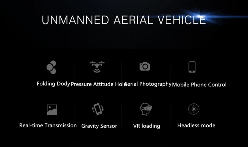 Новое поколение складной воздушный WiFi FPV Радиоуправляемый Дрон 14 минут высота удержания один ключ возврат Квадрокоптер Безголовый режим вертолет игрушки