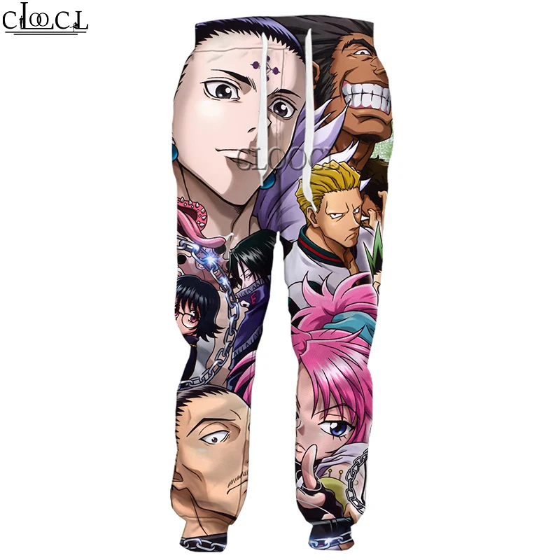 HX 2021 Новейшие японские аниме Hunter X 3D принт брюки унисекс модные повседневные