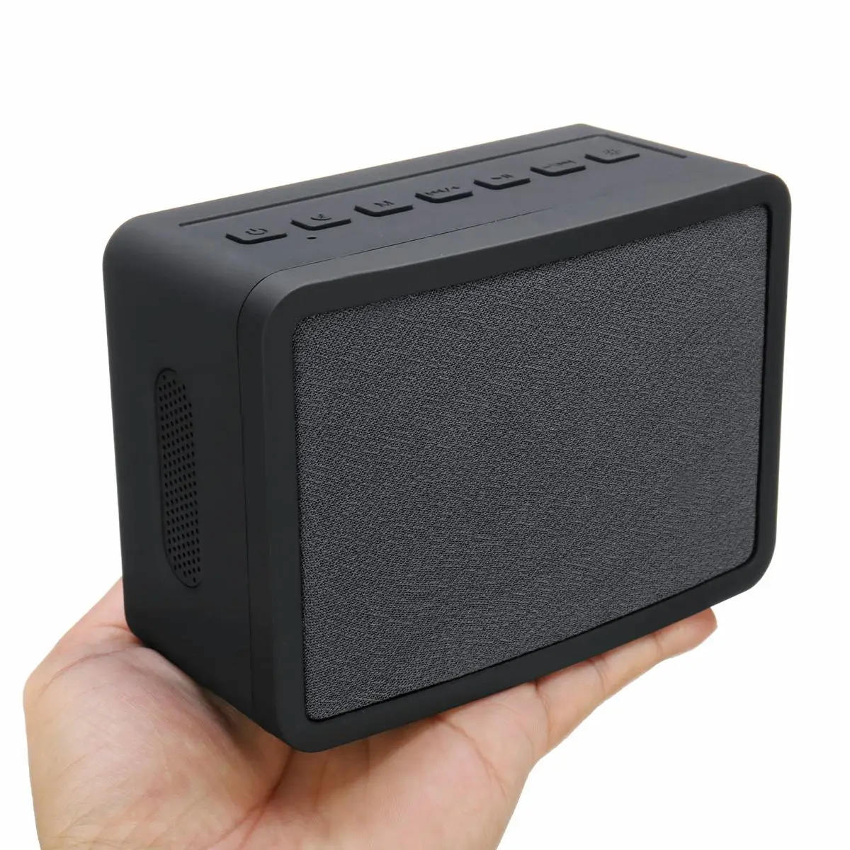 Беспроводной bluetooth 4,1 динамик будильник Настройка USB перезаряжаемая функция повтора настольные часы цифровой светодиодный дисплей музыкальный плеер