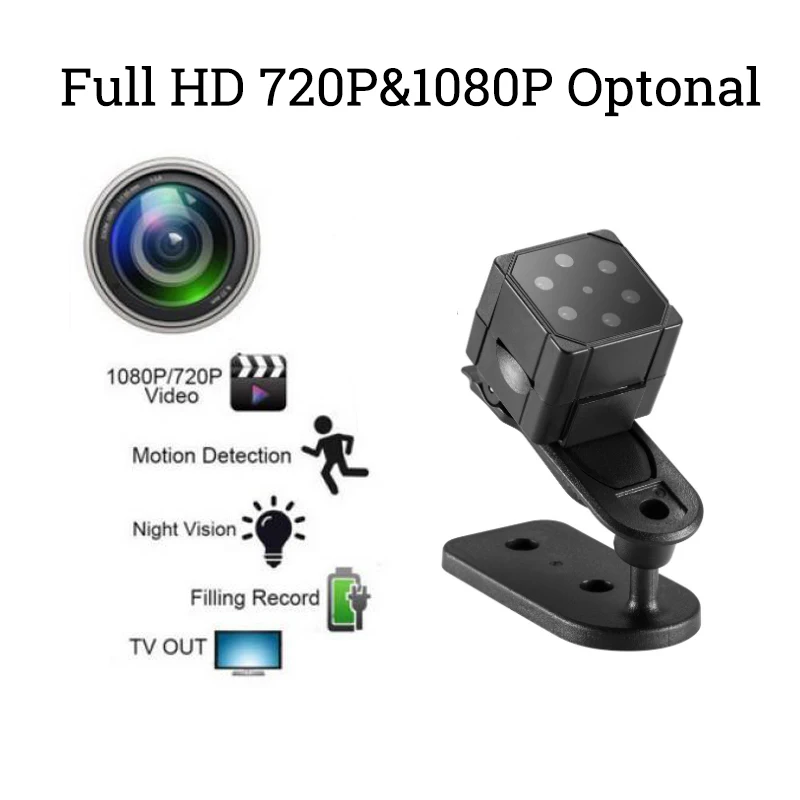 Sq19 Магнитная мини-камера с батареей HD 1080P датчик ночного видения Видеокамера DVR DV регистратор движения Поддержка Sounnd удаленного просмотра