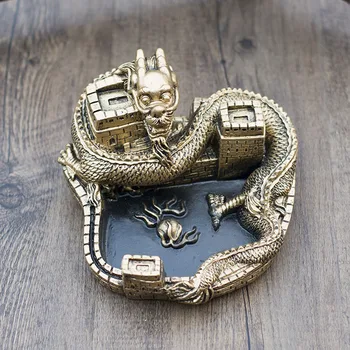 

Cenicero Ashtray Dragon Smoking Accessories Portable Hallowe Cigarette Cigar Dragon Ash tray