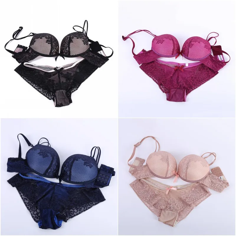 LIVA девушка сексуальный Vrouwen кружева Bh набор катоен bordoren Ondergoed Push Up Bh en Slips