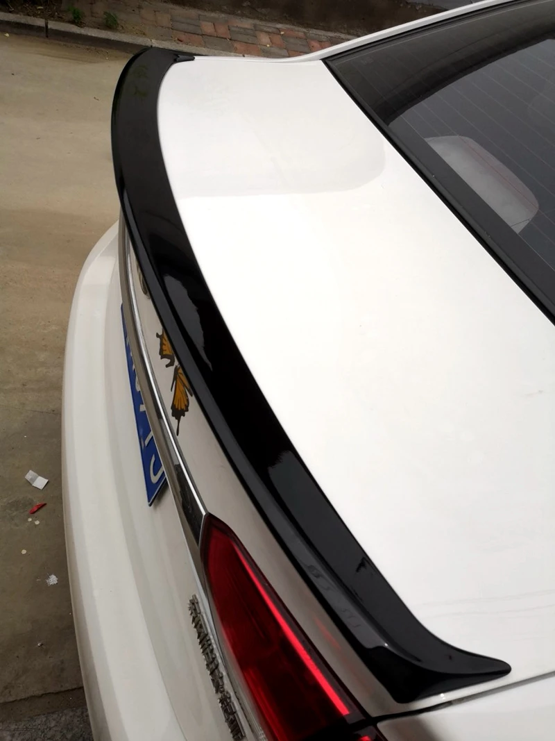 Для Kia Forte 2010 2011 2012 2013 задний спойлер багажника высокое качество АБС пластик праймер цвет украшение в виде хвостового крыла для Forte