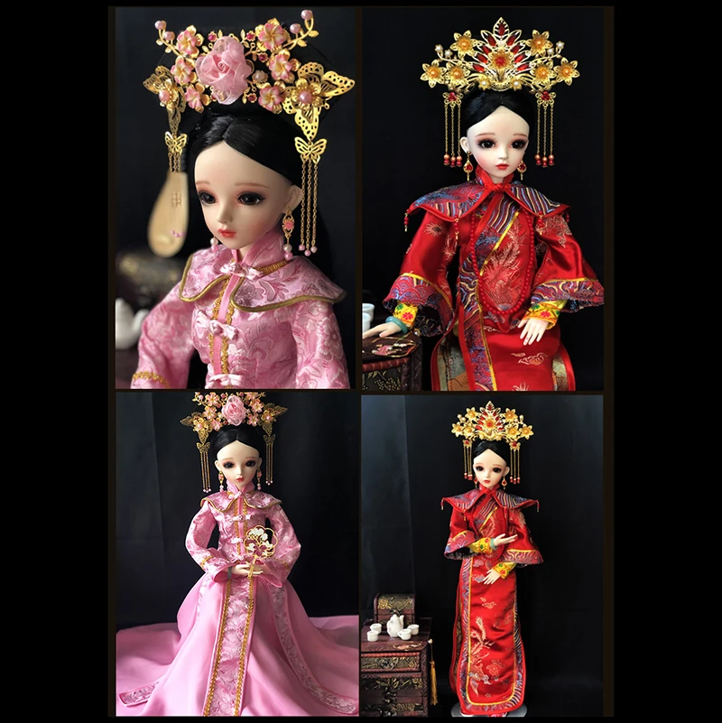 BJD кукла 1/3 SD куклы 60 см 18 шар шарнирная фея куклы с одеждой наряд обувь парик волосы макияж лучший подарок для девочек