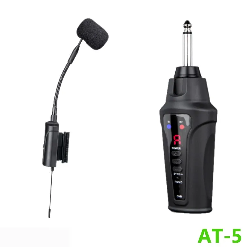 Original Acemic AT-5 professional wireless instrument microphone for accordion acoustic guitar stringed | Электроника