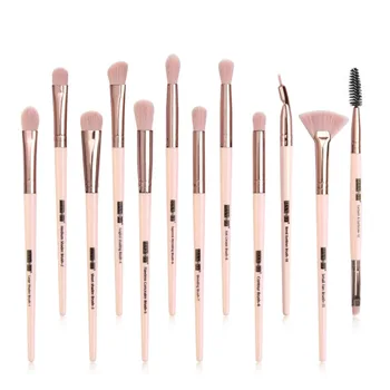 

12pcs Eye Makeup Brushes Loose Powder Eyeshadow Eyeliner Lip Brush Tools Eyeshadow Brush Fan Brushes HOT