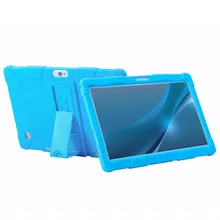 

Universal Silicone Cover Case For 10 10.1 Inch Android Tablet PC Soft Anti-drop Waterproof Tablets Protector With Desk Holder