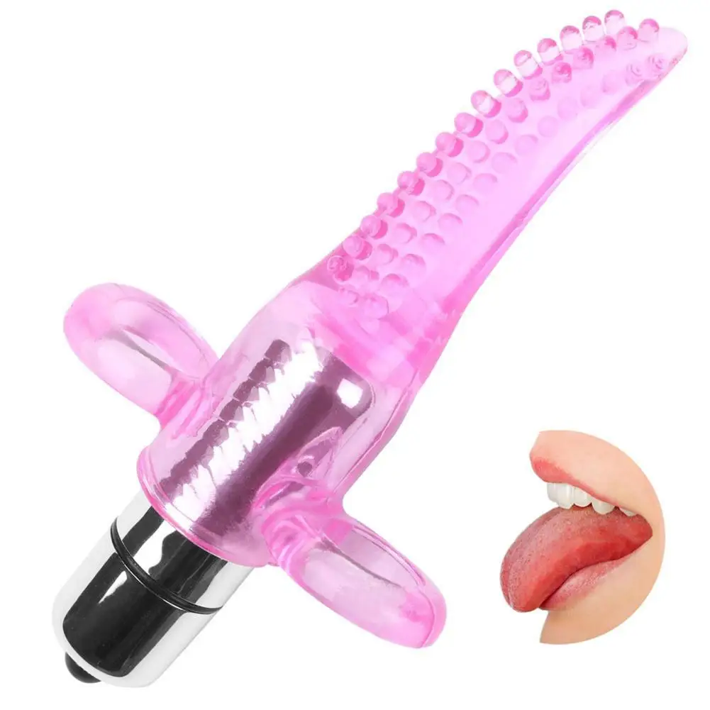 Реалистичный язык вибратор секс-игрушки для женщин G Spot оральные ласки Клитор