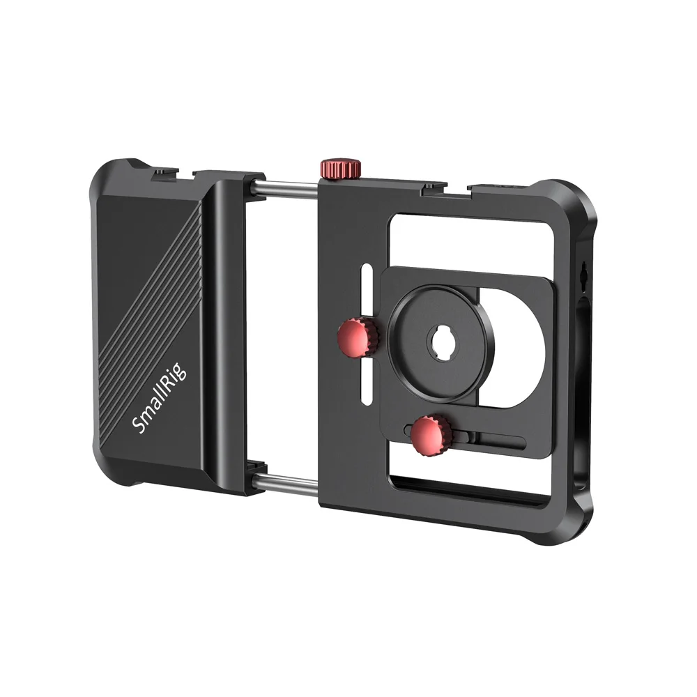  SmallRig Professional Universal Mobile Phone Cage Vlogging Cage For Smartphone With 63.5mm to 87.5m