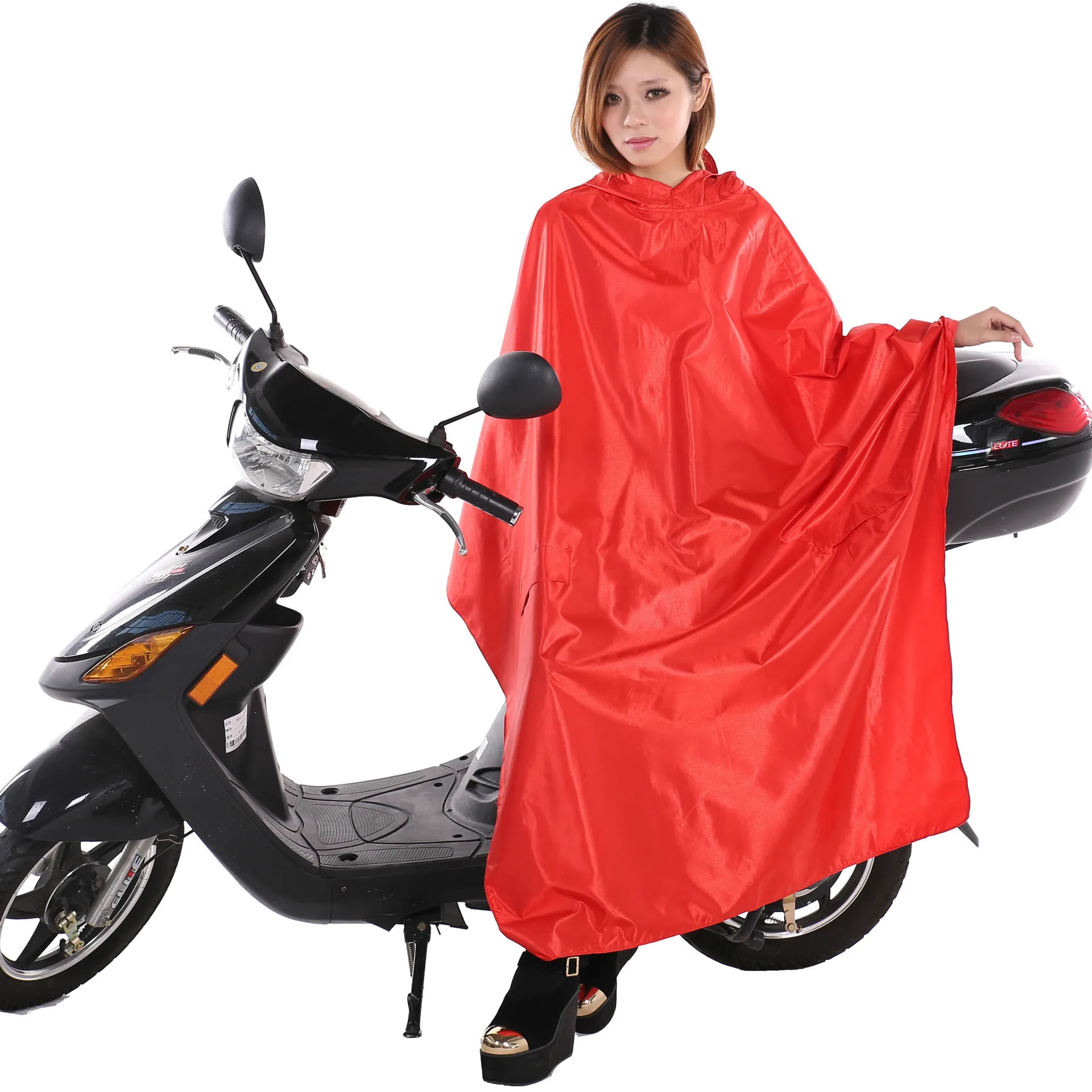 Производители толстые Экстра-большие расширенные ткани Оксфорд E-Bike мотоцикл пончо минус 10 градусов не жесткая цена