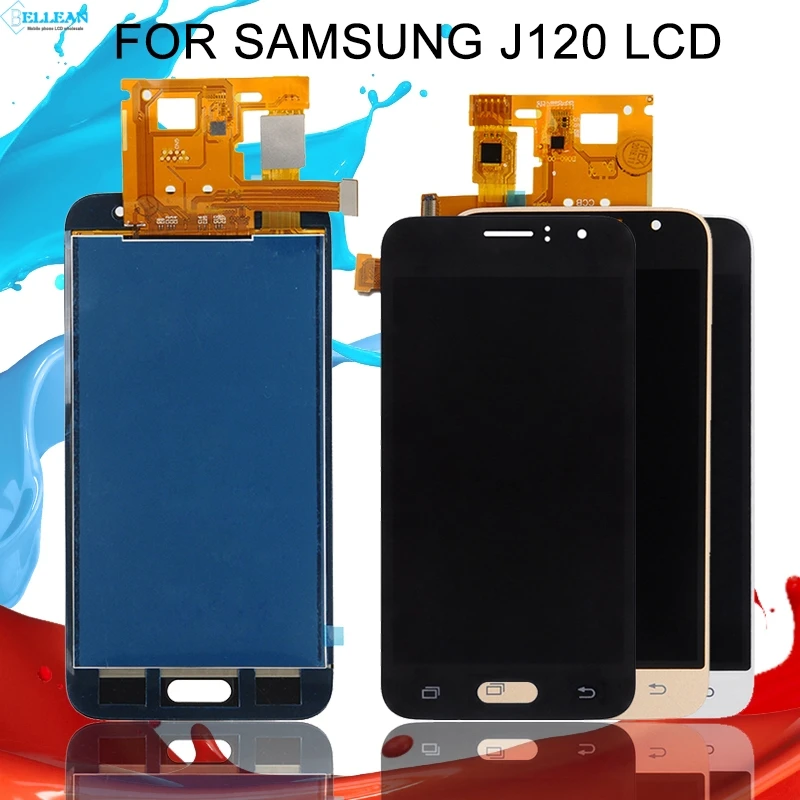 Catteny 2016 J1 Lcd кодирующий преобразователь сенсорного экрана в сборе для Samsung Galaxy J120