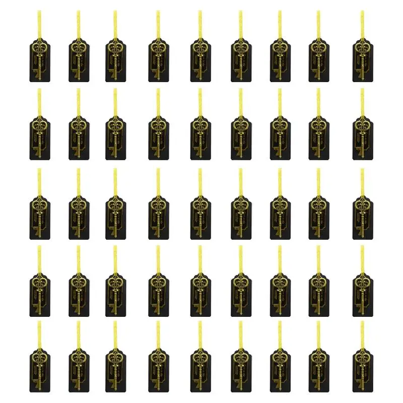 Bronze 50pcs Открывающийся инструмент для бутылок в стиле ретро из цинкового сплава, свадебная открывалка для бутылок, кухонные гаджеты - Цвет: Bronze 50pcs