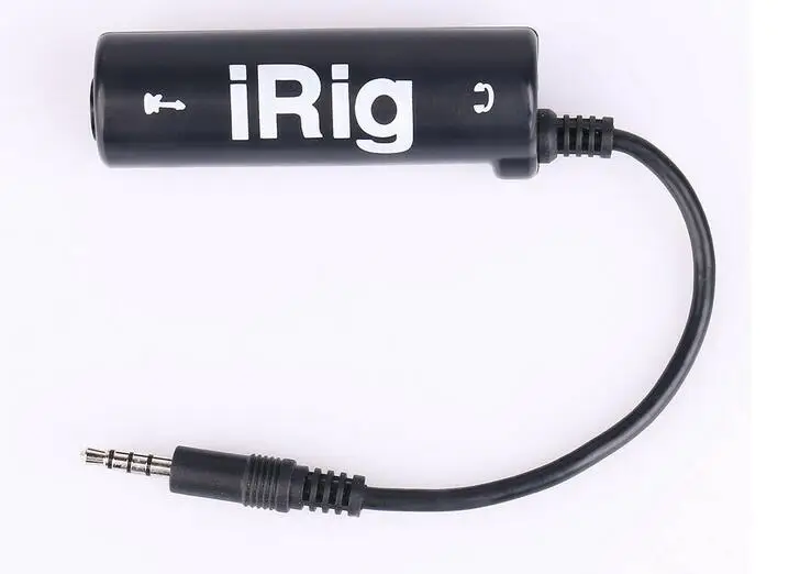 IRig гитарный интерфейс конвертер адаптер iRig Гитарные тюнеры для iPhone/iPod