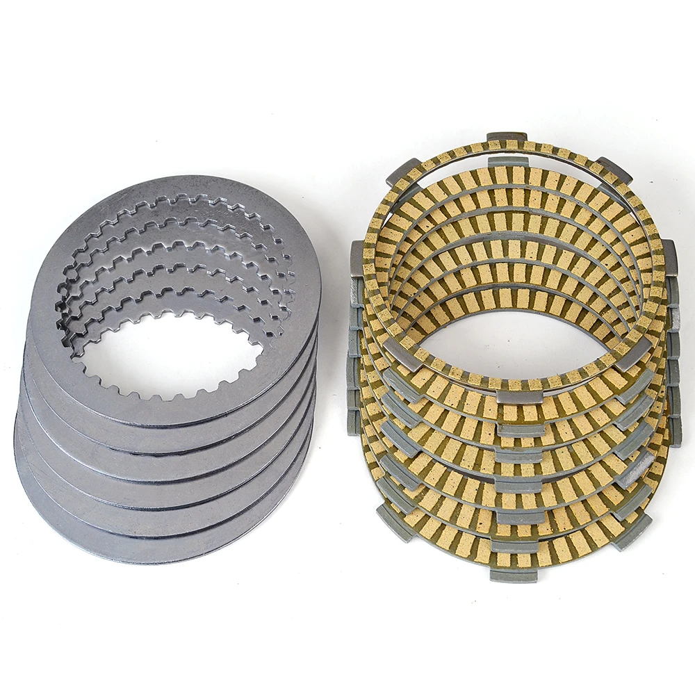 JAER Kupplungsreibscheibenplatten für Honda CB250 Hornets 250 CBR250 MC19 MC22 VTZ250 H J K VT250 Magna 250 VTR250 VTR MC15 MC33 – Detail 1