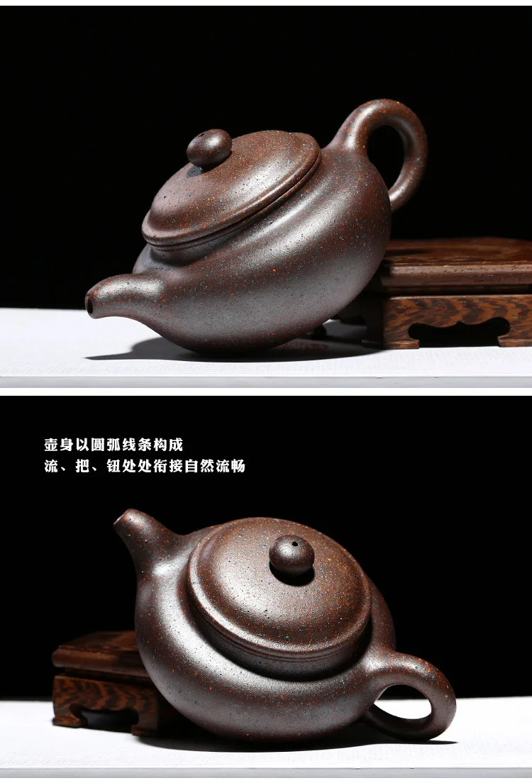 Yixing Manufacturers Direct Selling Firewood Vintage Yixing Clay Teapot Entirely Handmade Genuine Product a Generation of Fat Te