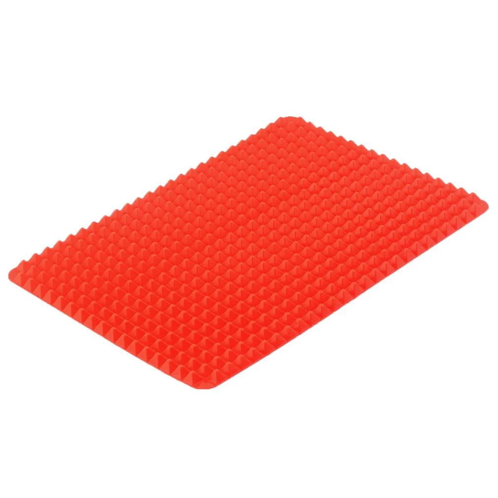 2 размера красные формы для выпечки кастрюля с антипригарным покрытием силиконовые коврики для выпечки формы коврик для приготовления пищи духовой коврик для выпечки лист кухонные инструменты