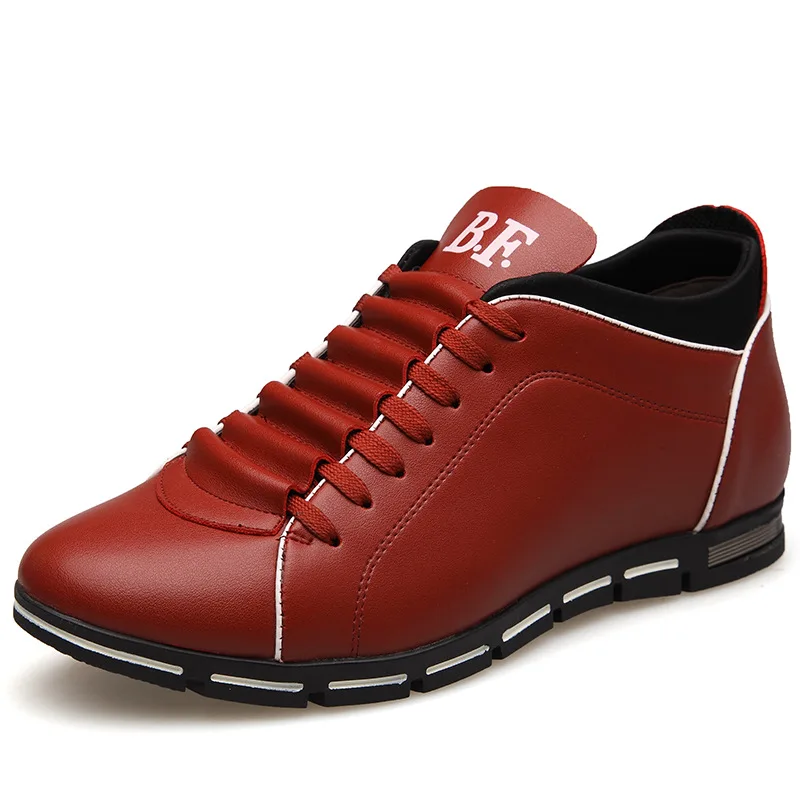 Осенние кроссовки; светильник; обувь для бега; дышащая мужская обувь; Повседневная Черная мужская обувь; zapatillas hombre; спортивная обувь для мужчин; большие размеры; - Цвет: 1733red