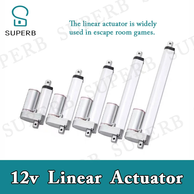 turn signal Superb Escape Room Props electric Linear actuator 200mm Storke  linear actuator DC 12V the new room escape adventurer game props remote panic button