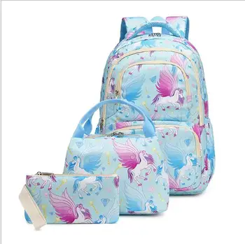 

children unicorn school bags 2020 New Cartoon printing schoolbags kids backpack for girls&boys,mochila infantil