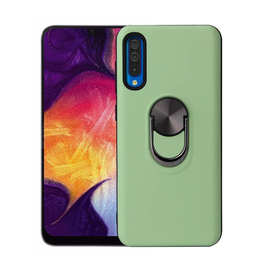 

For Samsung Galaxy A50 Phone Case 360 Ring Stand Car Mount Magnetic Kickstand Case for Samsung A70 A80 S8 S9 S10 Coque Fundas
