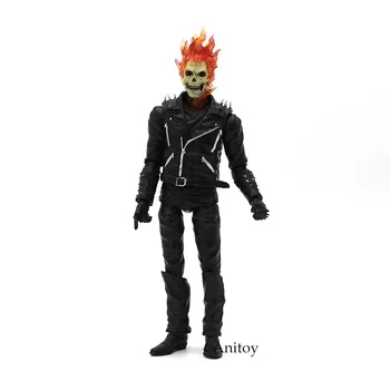 

Marvel Ghost Rider Johnny Blaze PVC Action Figure Collectible Model Toy 23cm