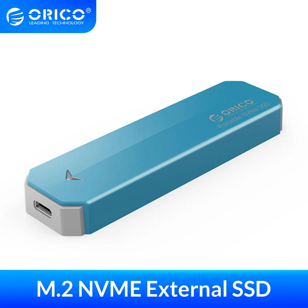 ORICO M2 NVME внешний SSD жесткий диск 1 ТБ 128 ГБ 256 ГБ 512 ГБ M.2 NVME мобильный портативный SSD 1 ТБ внешний твердотельный накопитель - изображение