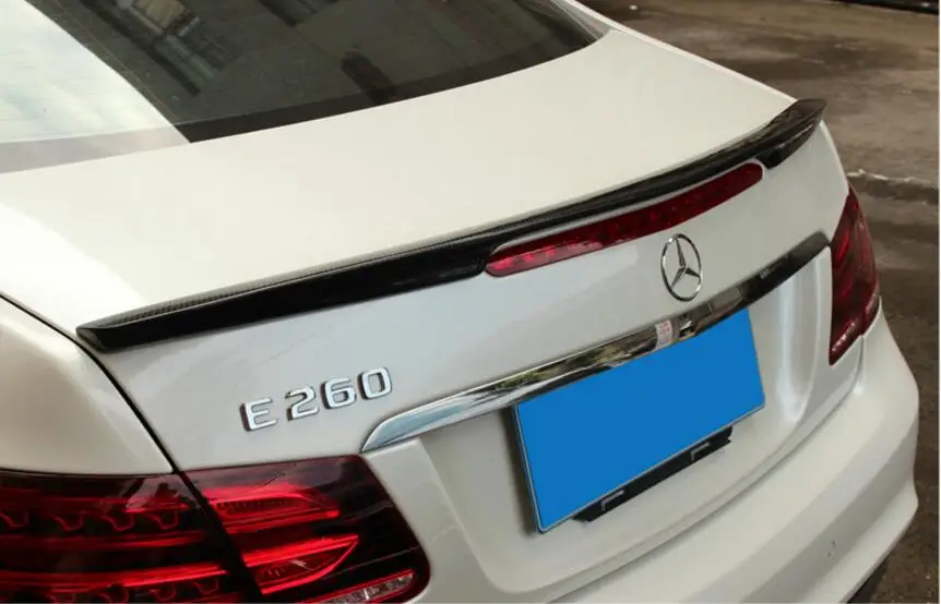 

Carbon Fiber High Quality Car Rear Wing Trunk Lip Spoilers For BenzE Class W207 C207 E250 E200 2010-2016